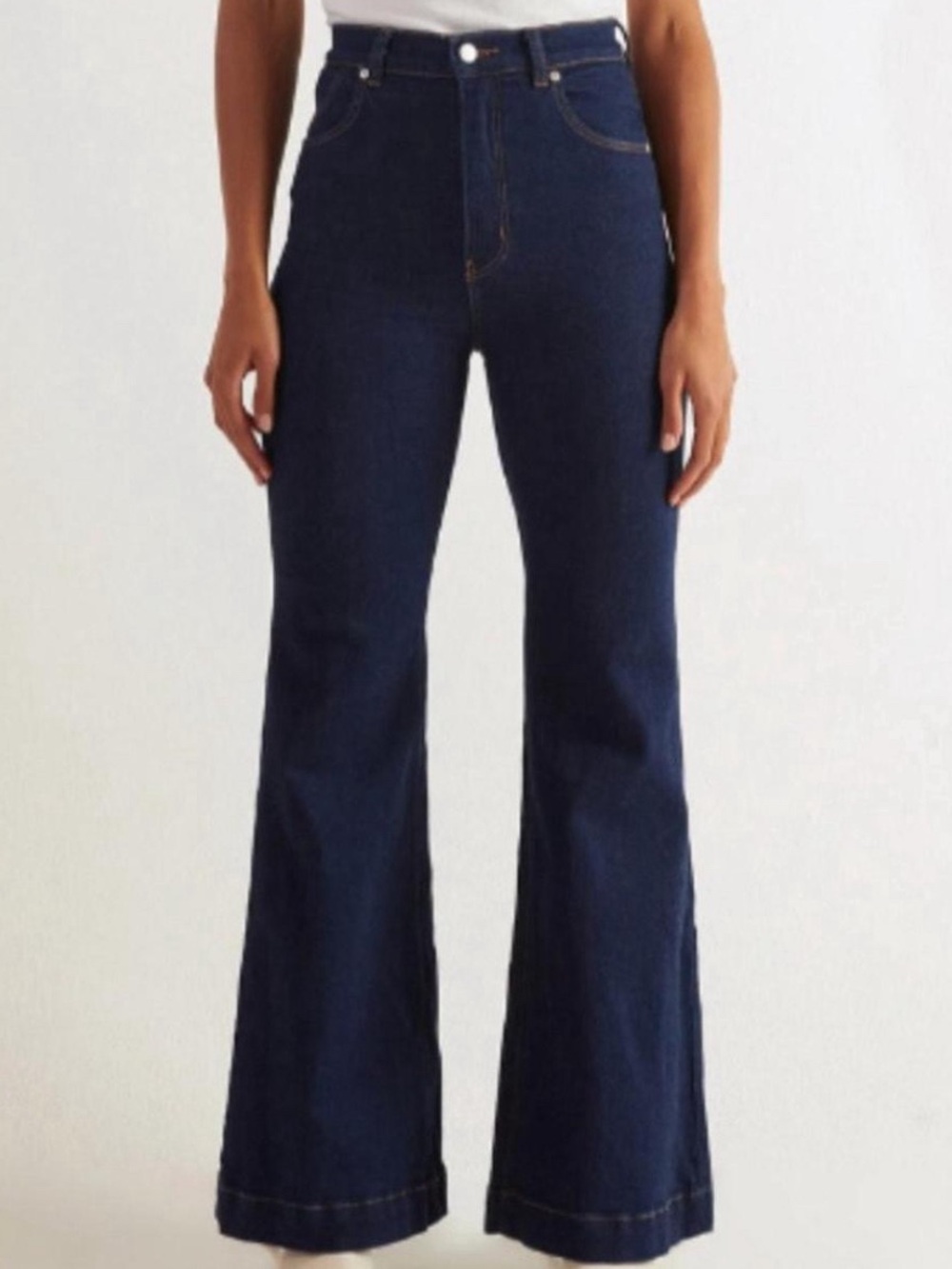 Rolla’s EastCoast Hi Rise Flare Dark Wash Jeans Size: 29